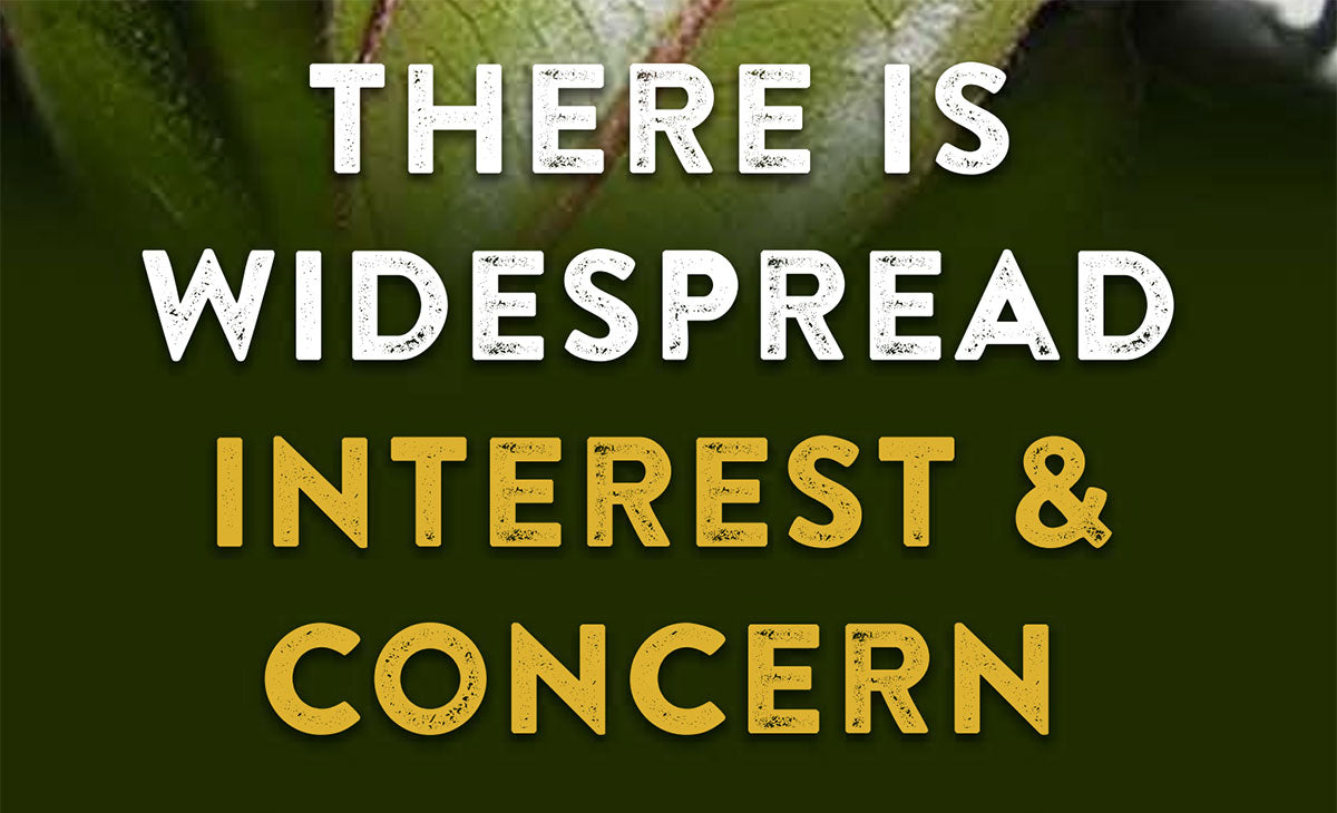 There is Widespread Interest & Concern